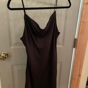 Urban Outfitters Black Slip Dress